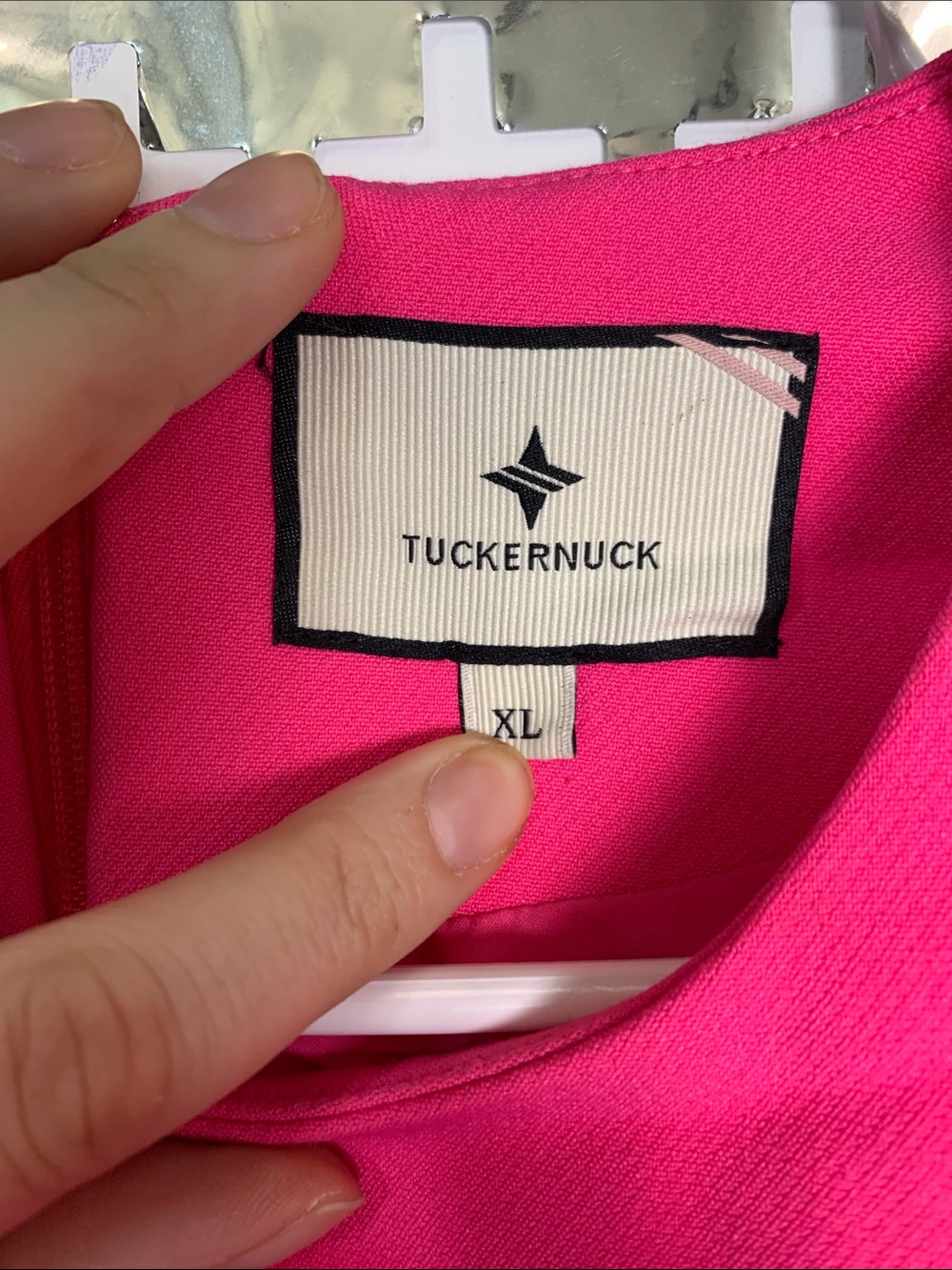 Tuckernuck Vibrant Pink Shift Dress - Picture 2 of 5
